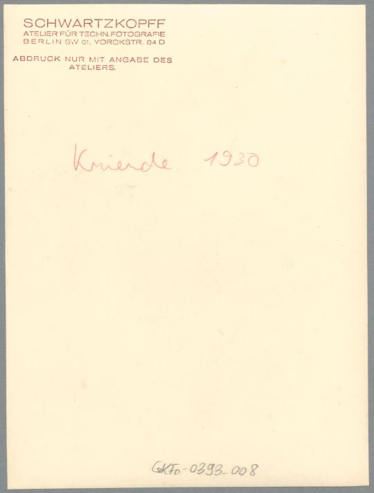 Kniende, 1930, Gips