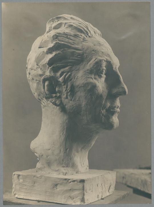 Porträt Hans Prinzhorn, 1932, Gips