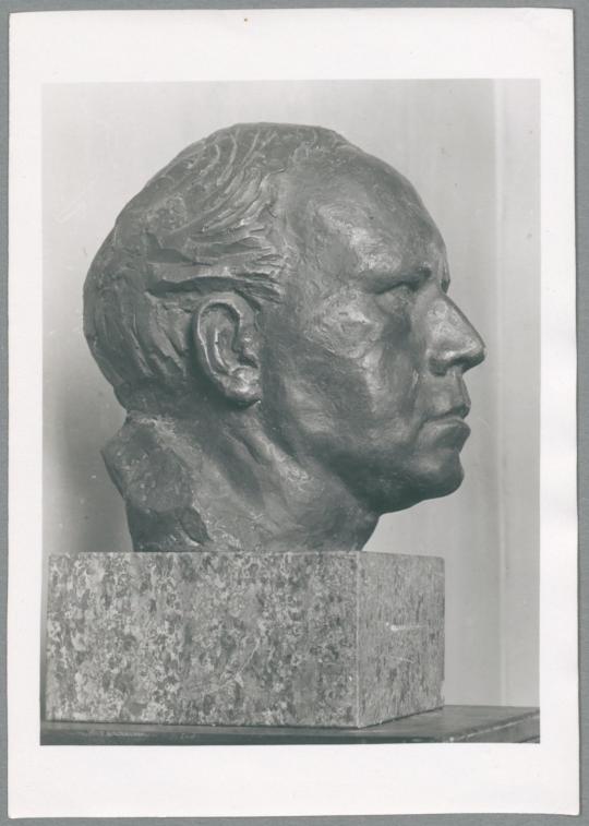 Selbstbildnis, 1933, Bronze