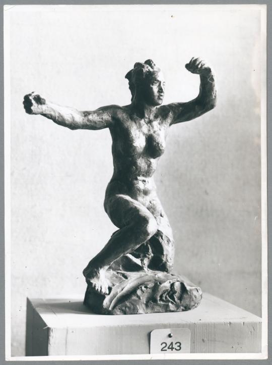 Skizze Verkündung, 1934, Bronze