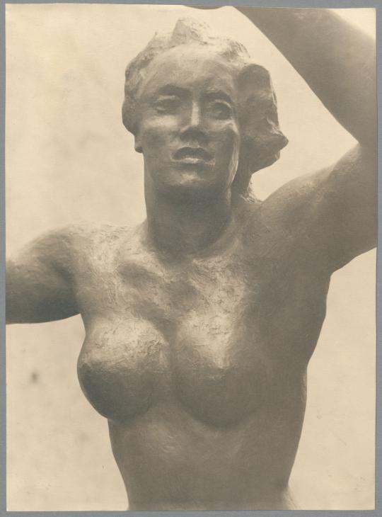 Große Verkündung, Detail, 1934/37, Bronze