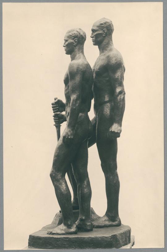 Krieger-Ehrenmal Stralsund, 1934/35, Bronze