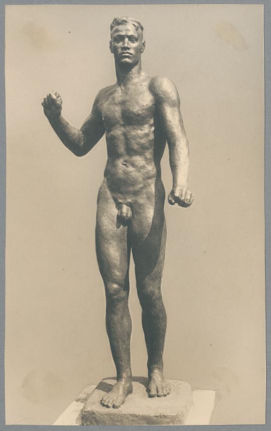Junger Streiter, 1935, Bronze