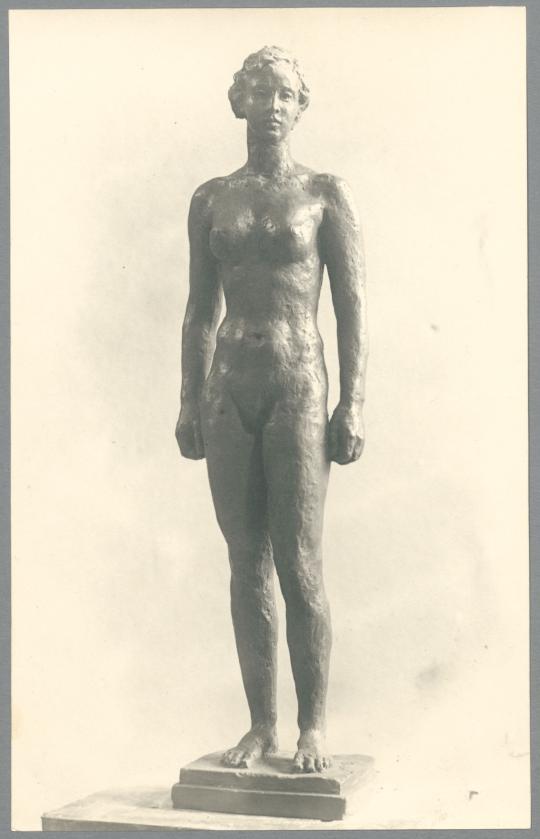 Kleine Mädchenstatue, 1936, Bronze