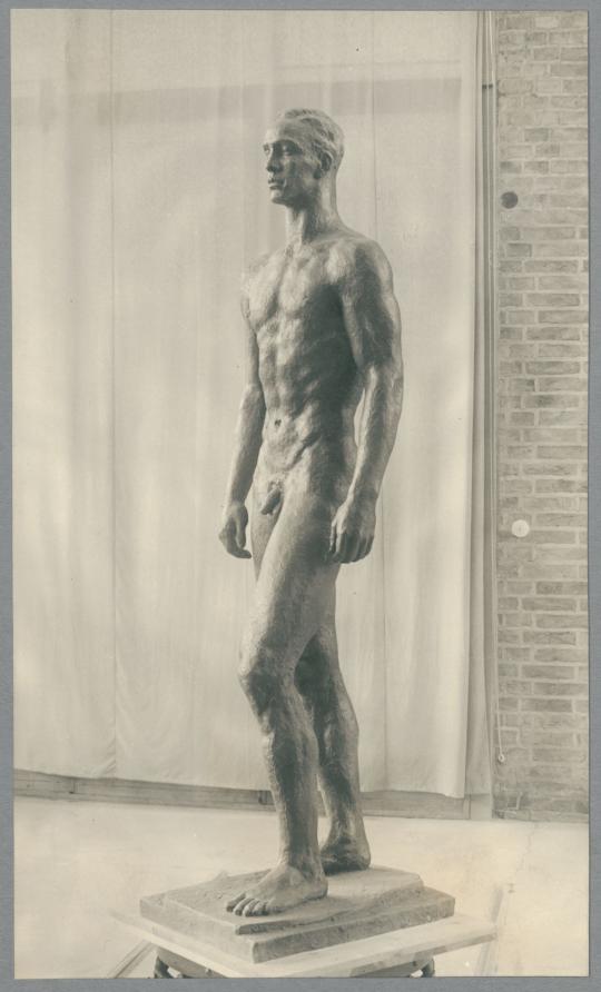 Laufender Mann, 1937, Bronze