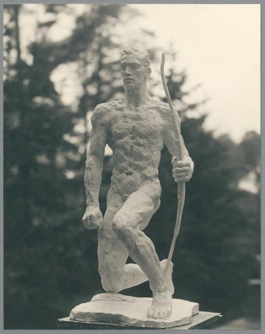 Modell Wächter, 1937, Gips