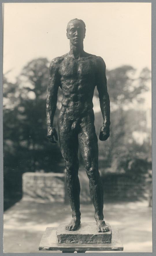 Modell Stehender Jüngling, 1938, Bronze