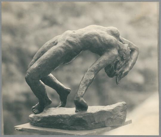Stürzende, 1938, Bronze
