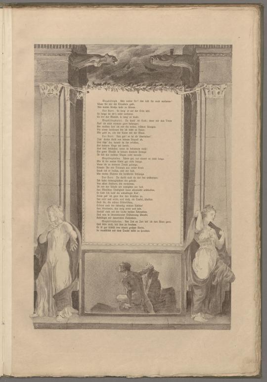 Mappe "Aus Goethe's Faust", Blatt 5