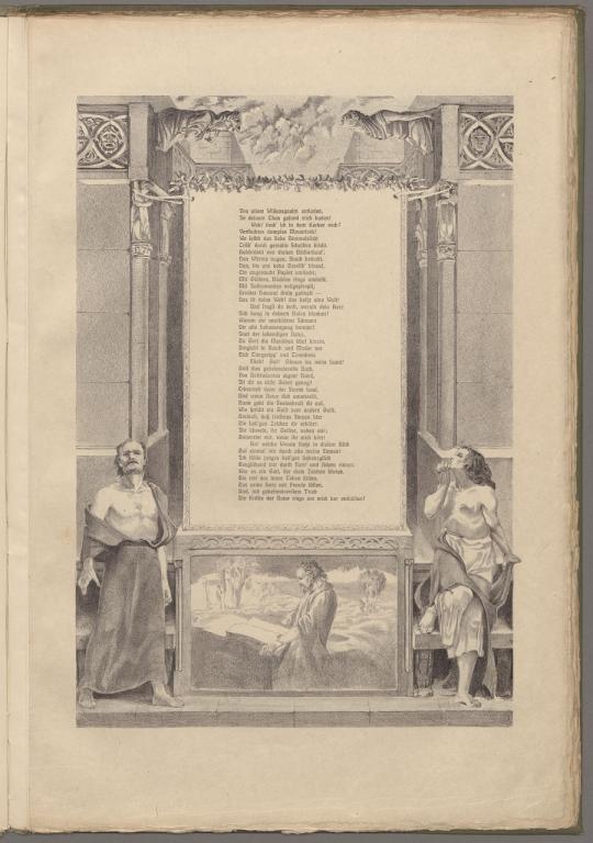 Mappe "Aus Goethe's Faust", Blatt 8