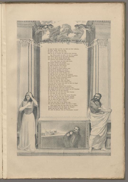 Mappe "Aus Goethe's Faust", Blatt 16