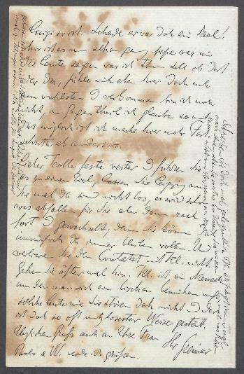 Brief von Otto Greiner an Georg Kolbe