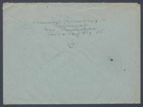 Brief von Annie Hensler-Möring an Georg Kolbe