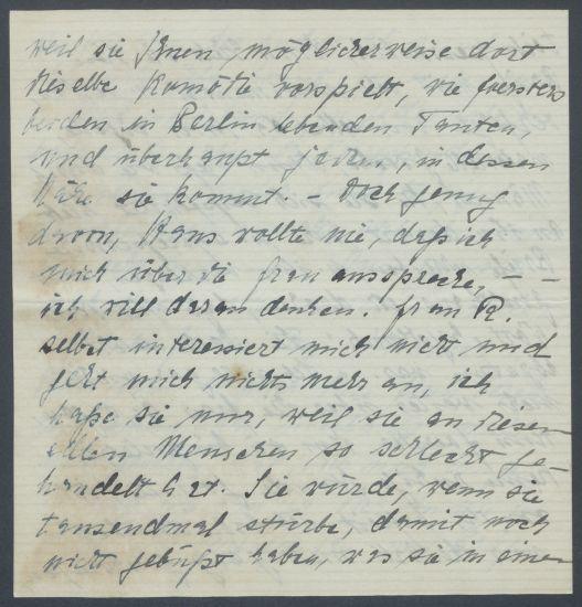 Briefe von Maria Henseler an Georg Kolbe