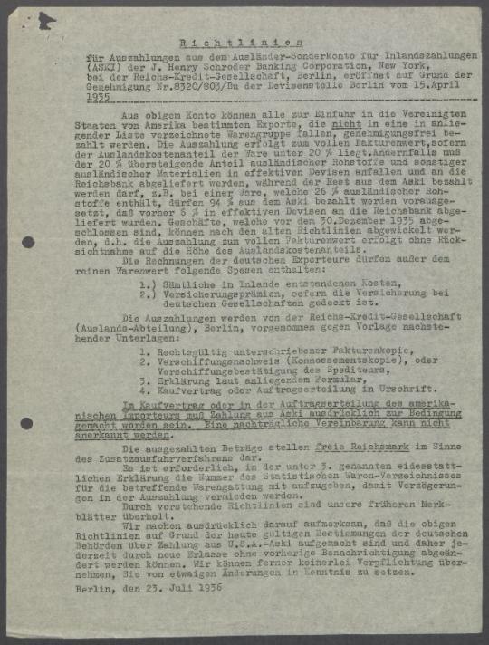Briefwechsel zwischen Ernest Carlton Kanzler, Georg Kolbe u.a.