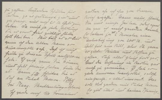 Briefe von George Mosson und Ilse Ghiberti an Georg Kolbe
