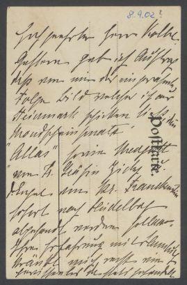 Briefe von Maria zu Oettingen-Wallerstein an Georg Kolbe