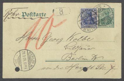 Brief von Alfred Dietrich an Georg Kolbe