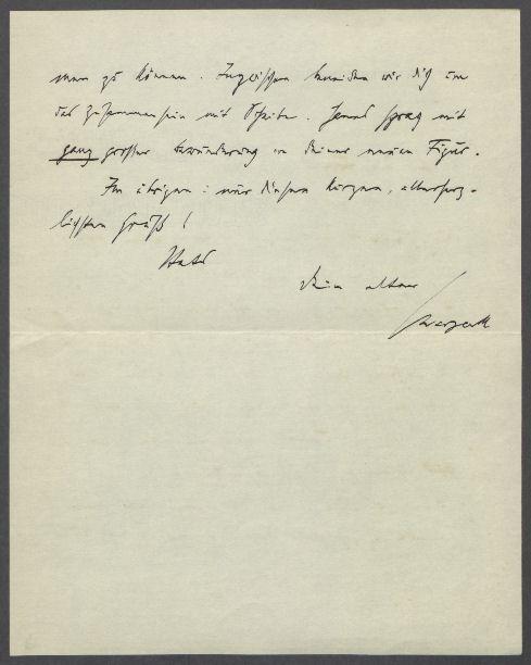 Briefe von Georg Swarzenski [Städelsches Kunstinstitut und Städtische Galerie, Frankfurt am Main] an Georg Kolbe