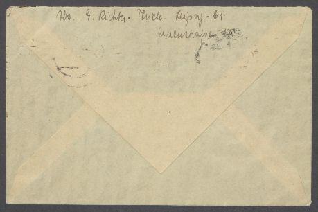 Brief von Gisela Richter-Thiele an Georg Kolbe