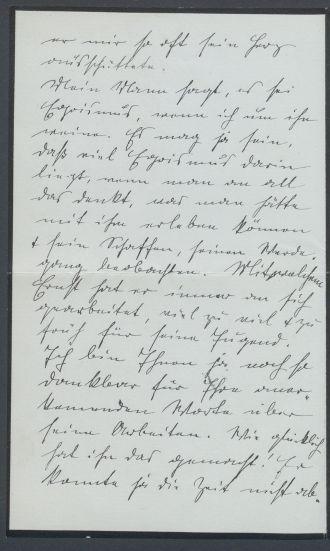 Briefe von Grete Weerth an Georg Kolbe