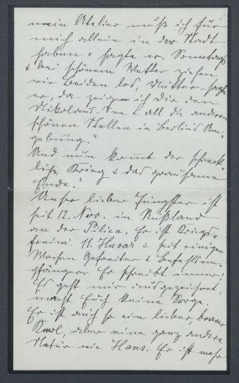 Briefe von Grete Weerth an Georg Kolbe