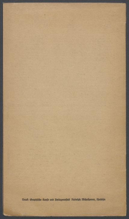 Briefwechsel zwischen Robert Zündorf und Georg Kolbe