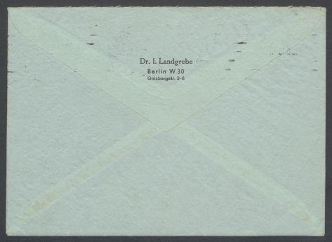 Briefwechsel zwischen Irmgard Landgrebe [Schriftleitung "Buch der Hausfrau"] und Georg Kolbe