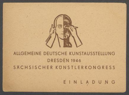 Briefwechsel zwischen Kulturbund zur Demokratischen Erneuerung Deutschlands [Berlin] und Georg Kolbe