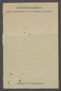 Briefe von August Kraus, Ludwig Isenbeck, Hermann Fuchs und Karl Möbius [Künstler-Vereinigung Berliner Bildhauer e.V.] an Georg Kolbe