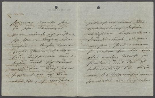 Briefe von Karl Ernst Osthaus [Museum Folkwang, Hagen] an Georg Kolbe
