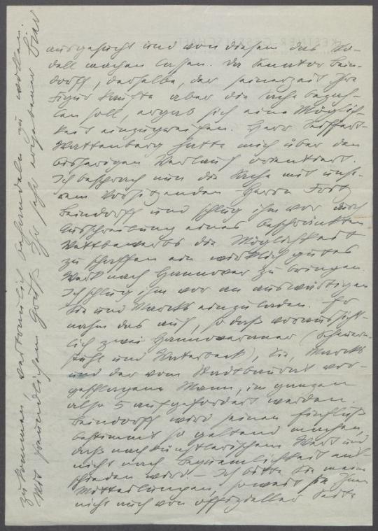 Brief von Justus Bier [Kestner-Gesellschaft, Hannover] an Georg Kolbe