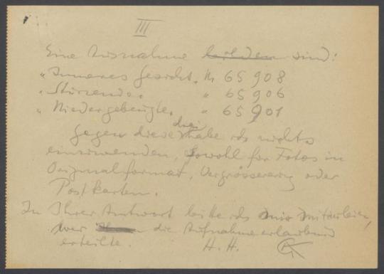 Briefe von Georg Kolbe an Richard Hamann-Mac Lean  [Foto Marburg] und Brief von Richard Hamann-Mac Lean  an Margrit Schwartzkopff