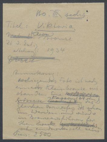 Brief von Georg Kolbe an Herbert von Dirksen