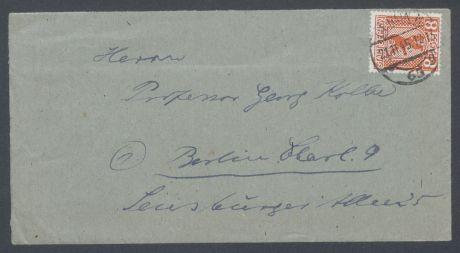 Brief von Erich Bode an Georg Kolbe