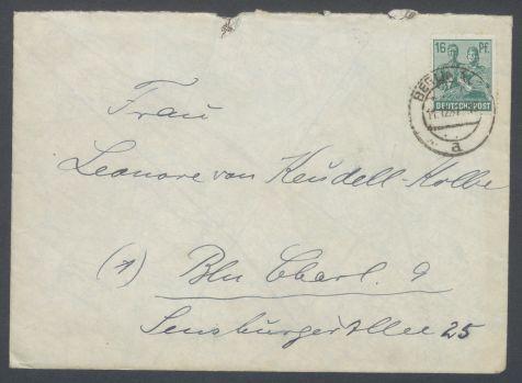 Brief von Erich Bode an Georg Kolbe
