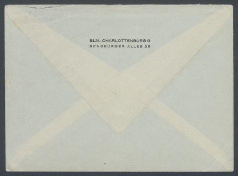 Brief von Georg Kolbe an Conrad Wissigkeit