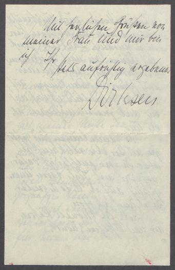 Brief von Herbert von Dirksen an Georg Kolbe