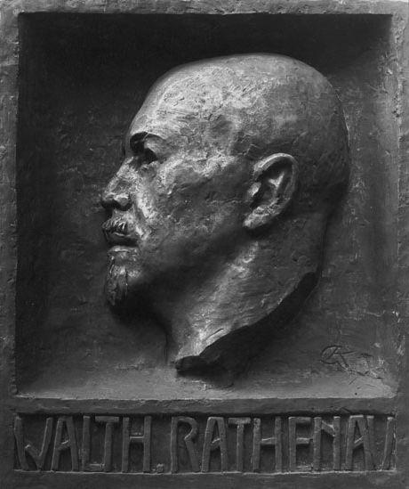 Porträtrelief Walther Rathenau
