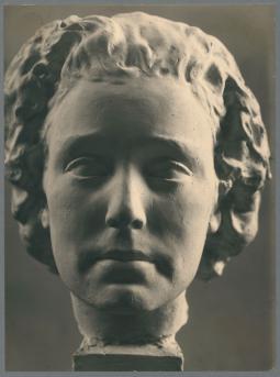 Porträt Benjamine Kolbe, 1902, Gips