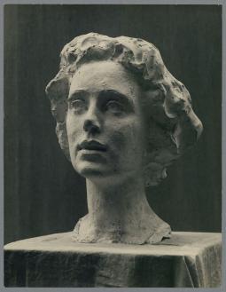 Porträt Benjamine Kolbe, 1905, Gips