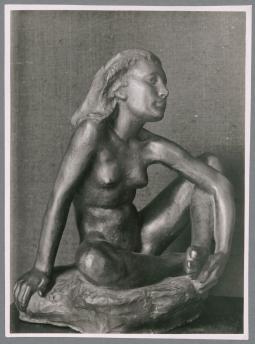 Sitzende, 1907, Bronze