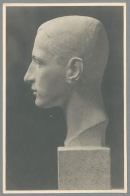 Porträt Werner Hirschfeld, 1915, Marmor