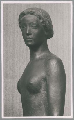 Südseemädchen, Detail, 1915, Bronze