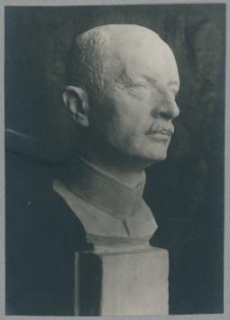 Porträt Otto von Lossow, 1917, Gips