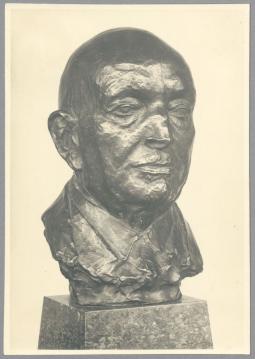 Porträt August Thyssen, 1922, Bronze