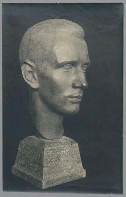 Porträt Dr. Hans Mardersteig, 1922, Bronze