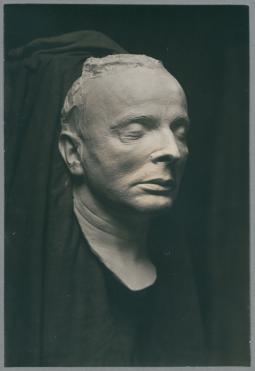 Totenmaske Paul Cassirer, 1926, Gips