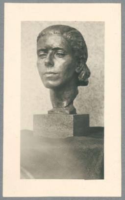 Porträt Felicitas Walcha, 1926, Bronze