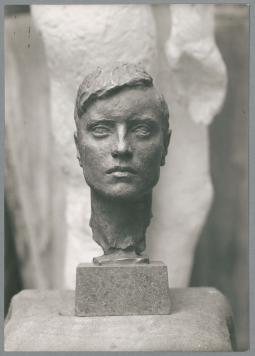 Porträt Dr. Hanna Kiel, 1928, Bronze